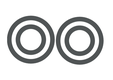 retrofit | double no/nc push button 230v | trimless