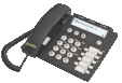 Beispiel eines Telefons für Rufabfrage im Freisprechbetrieb