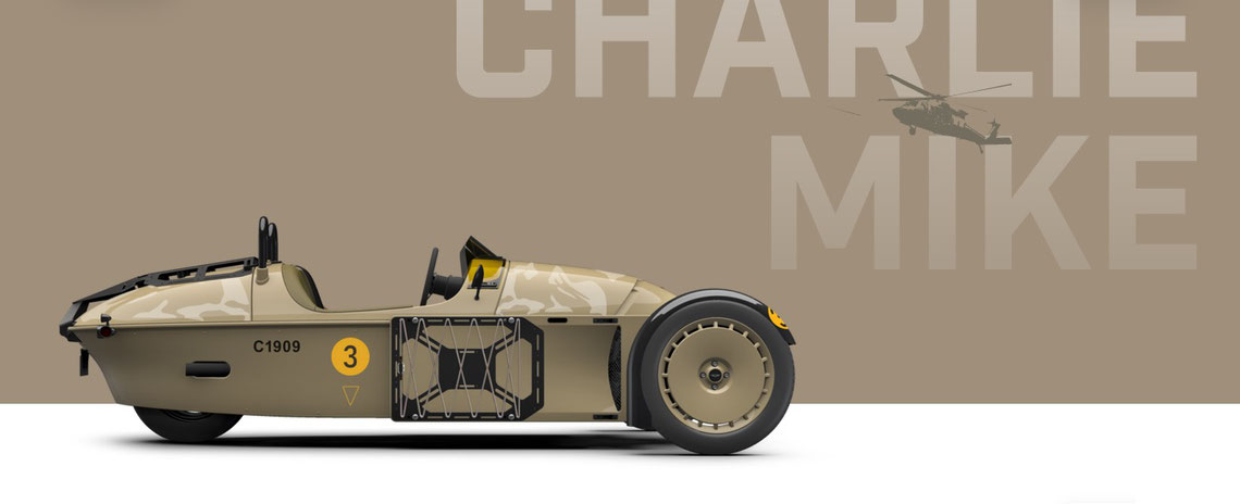 Super 3 Sonderdesign "Charlie Mike"