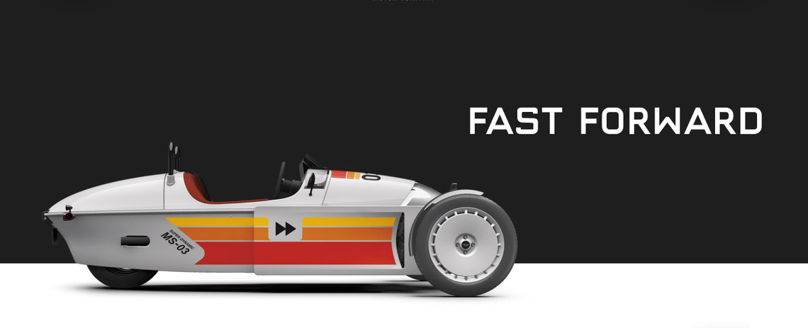 Super 3 Sonderdesign "Fast Forward"