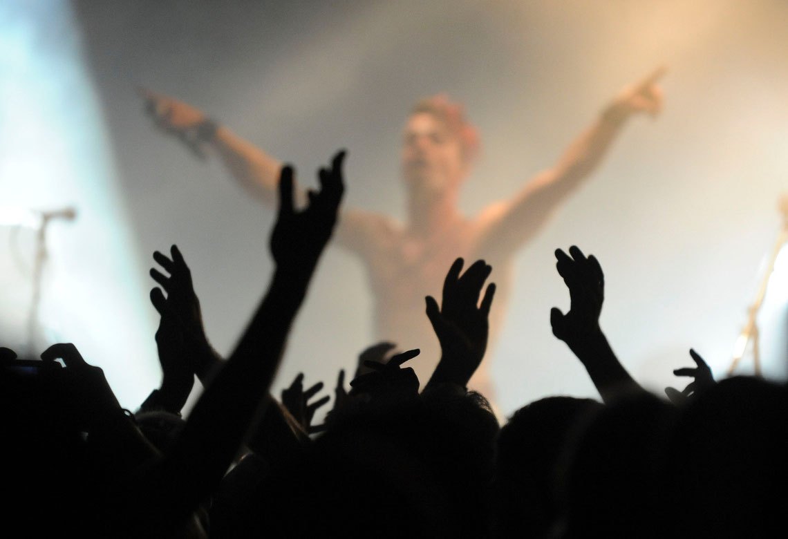Die Inszenierung von Events lernen unsere Studierenden im Studiengang Sport- und Eventmanagement (Bachelor of Arts).