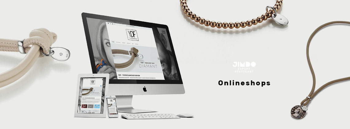 Responsive Webdesign mit individuellem Template für Jimdo - YDF Youngdiamondfashion