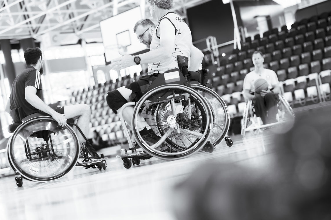 Team Germany Invictus Games 2023 beim Fotoshooting "Gesichter des Lebens"