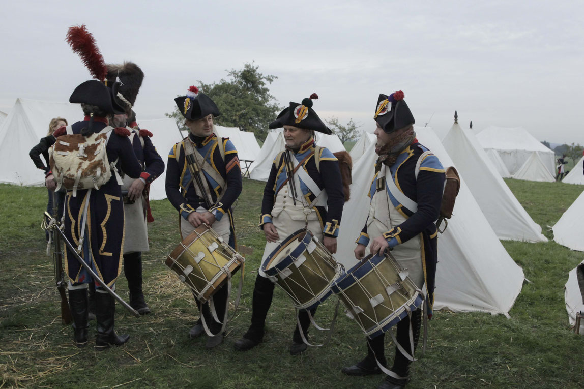 Trommler Tambour franz. französiche Infanterie Jena 2016 1806 Jena_Auerstädt