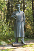 Stalino paminklas Grūto parke 2011m. (foto.G.Burba) / Monument to Stalin, Grūto park, 2011 (photo.G.Burba)