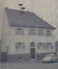 Abriß "altes" Rathaus. Landstr. Ecke Bahnhofstr. (heutige Badstr.)  