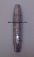 plombs de peche : OLIVE LONGUE PERCEE