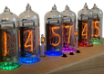 Nixie Clock IN-14 rétroéclairage multicolore