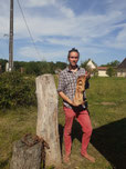 Olivier Legay sculptures et objets en bois dans le périgord