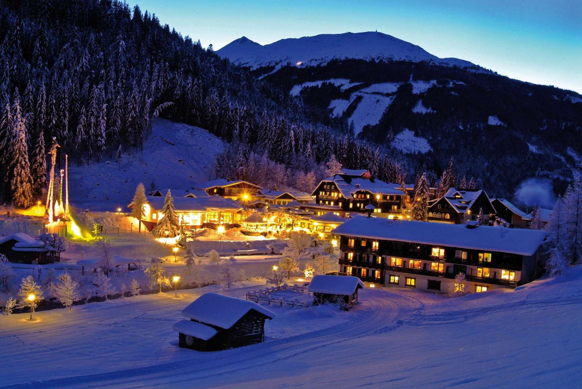 Außenansicht im Schnee