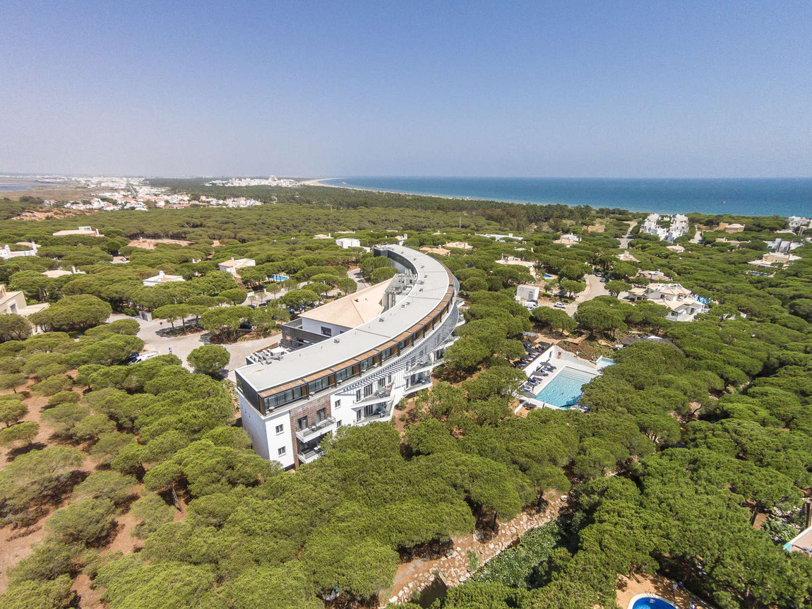 Praia Verde von oben