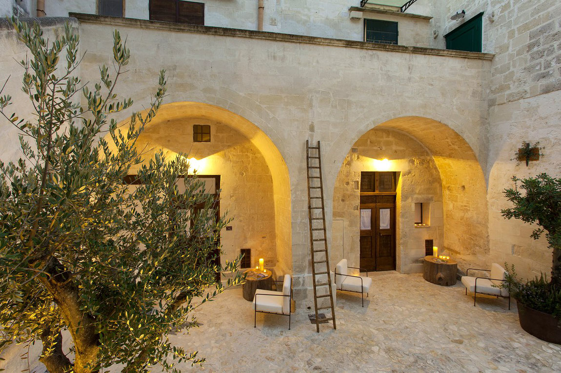 Höhlenwohnungen des Corte San Pietro in Matera