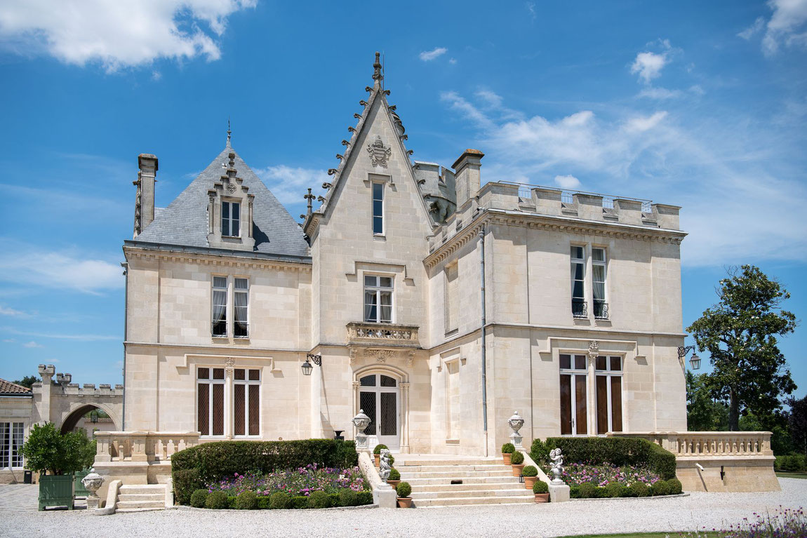 Château Pape Clement von aussen!