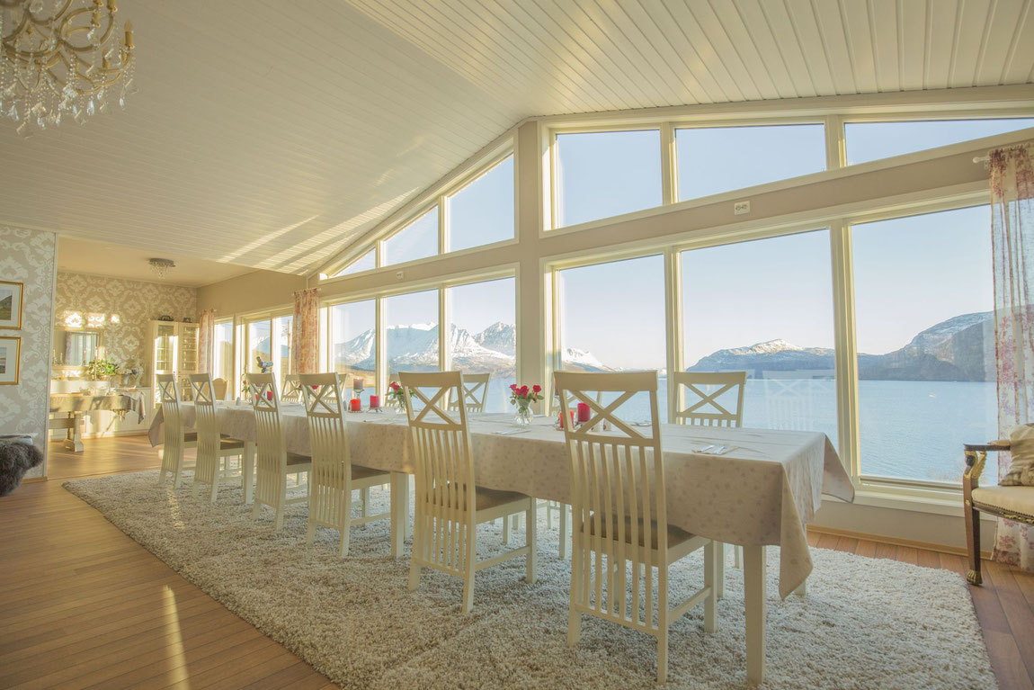 Panorama-Blick von der Arctic Panorama Lodge