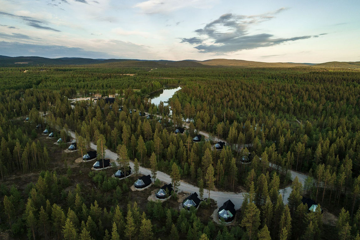 Aurora Village Resort von oben