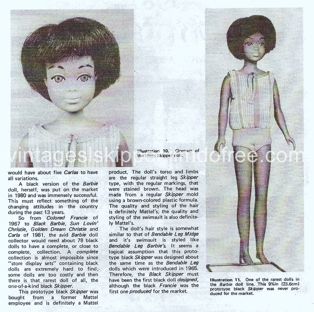 (Salesmen/ Production) Sample/Test Market Dolls 1964 (1963)/Prototypes Skipper Doll site