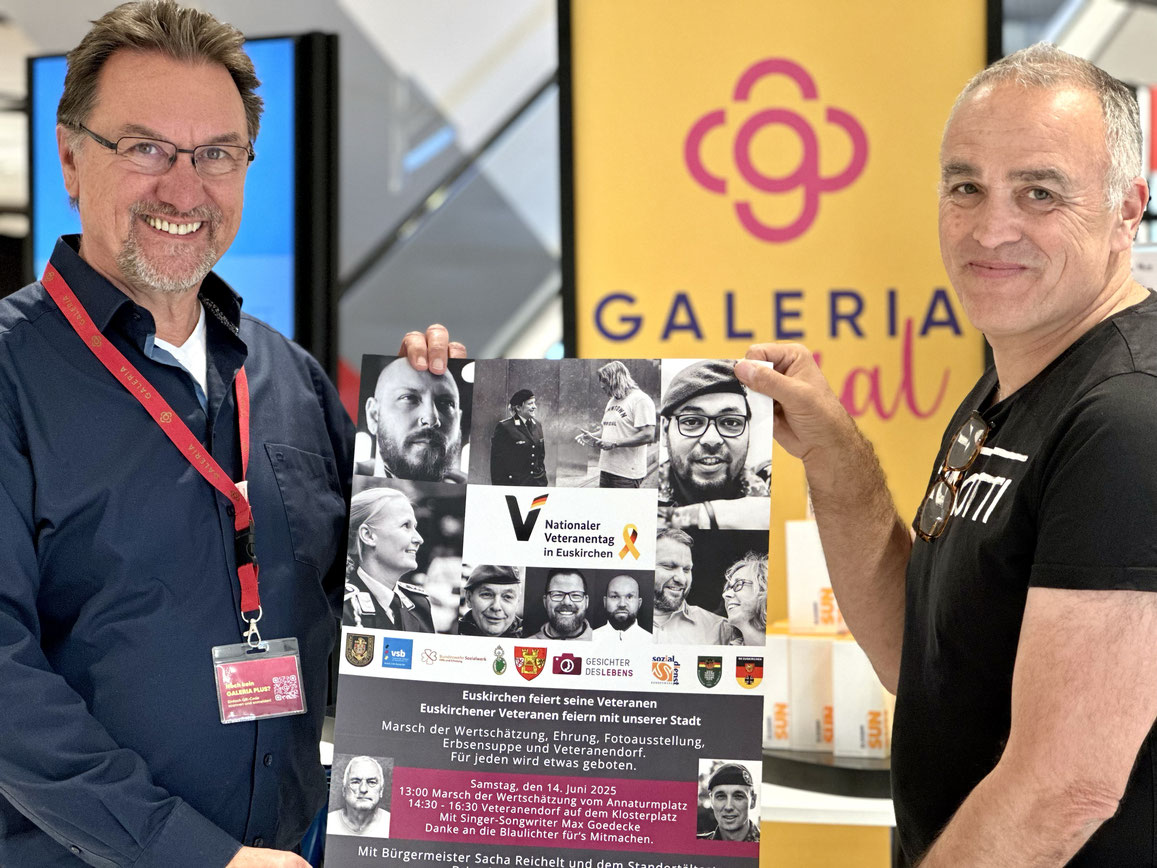 Gesichter des Lebens Fotoausstellung im Einzelhandel von Euskirchen