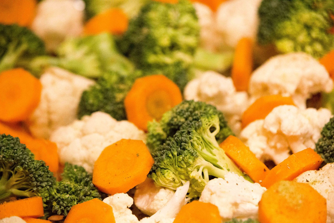 Gemüsebeet. Steamhaus