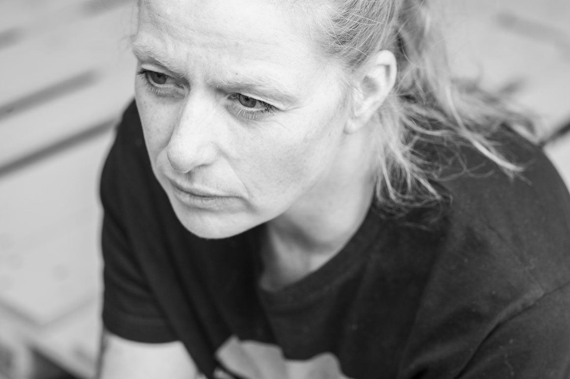 Soldat Nina Kring beim Fotoshooting "Gesichter des Lebens"