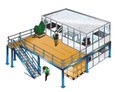 ALPRAM SOLUTIONS - Plateforme Mezzanine industrielle 