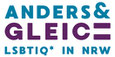 Logo: Anders & Gleich LSBTIQ* in NRW