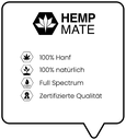 Bei HEMPMATE bieten wir Ihnen natürlich hochqualitative Hanf und CBD Produkte. Hochwertiges Bio CBD Öl, aus besten CBD Blüten. Hanfprodukte jetzt kaufen!