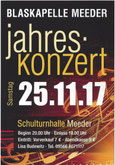 Flyer Jahreskonzert 2017