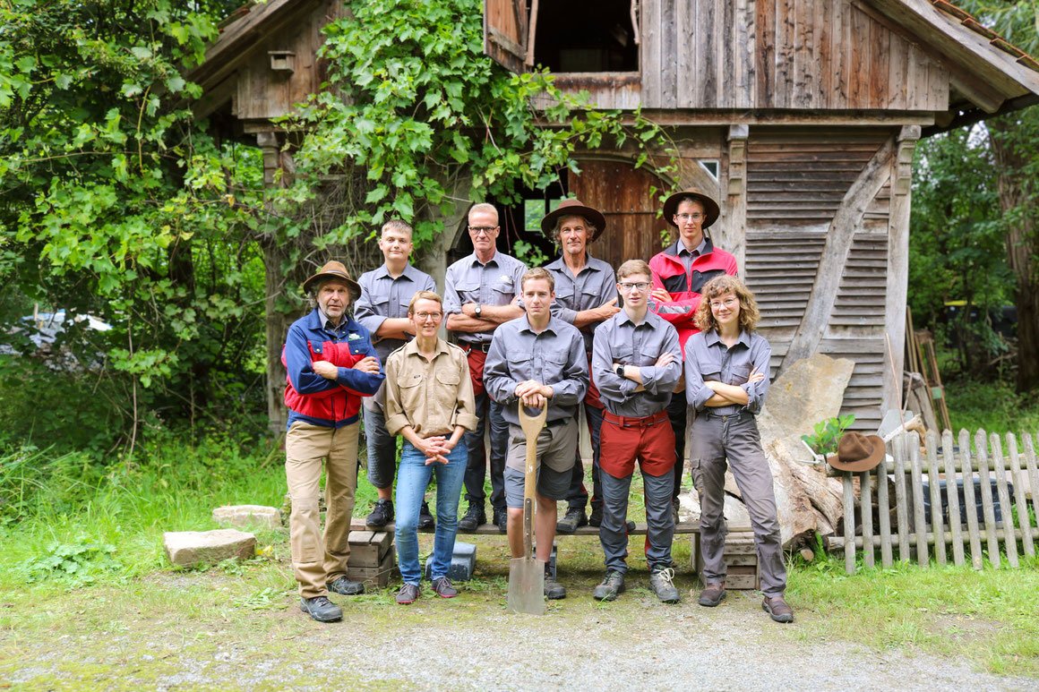 "Pflanzen-Doc" Siegfried Wüllenweber (links) und sein Team.