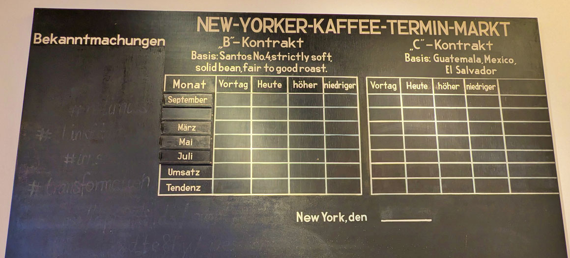 Kaffeebörse Hamburg Speicherstadt, Tchibo