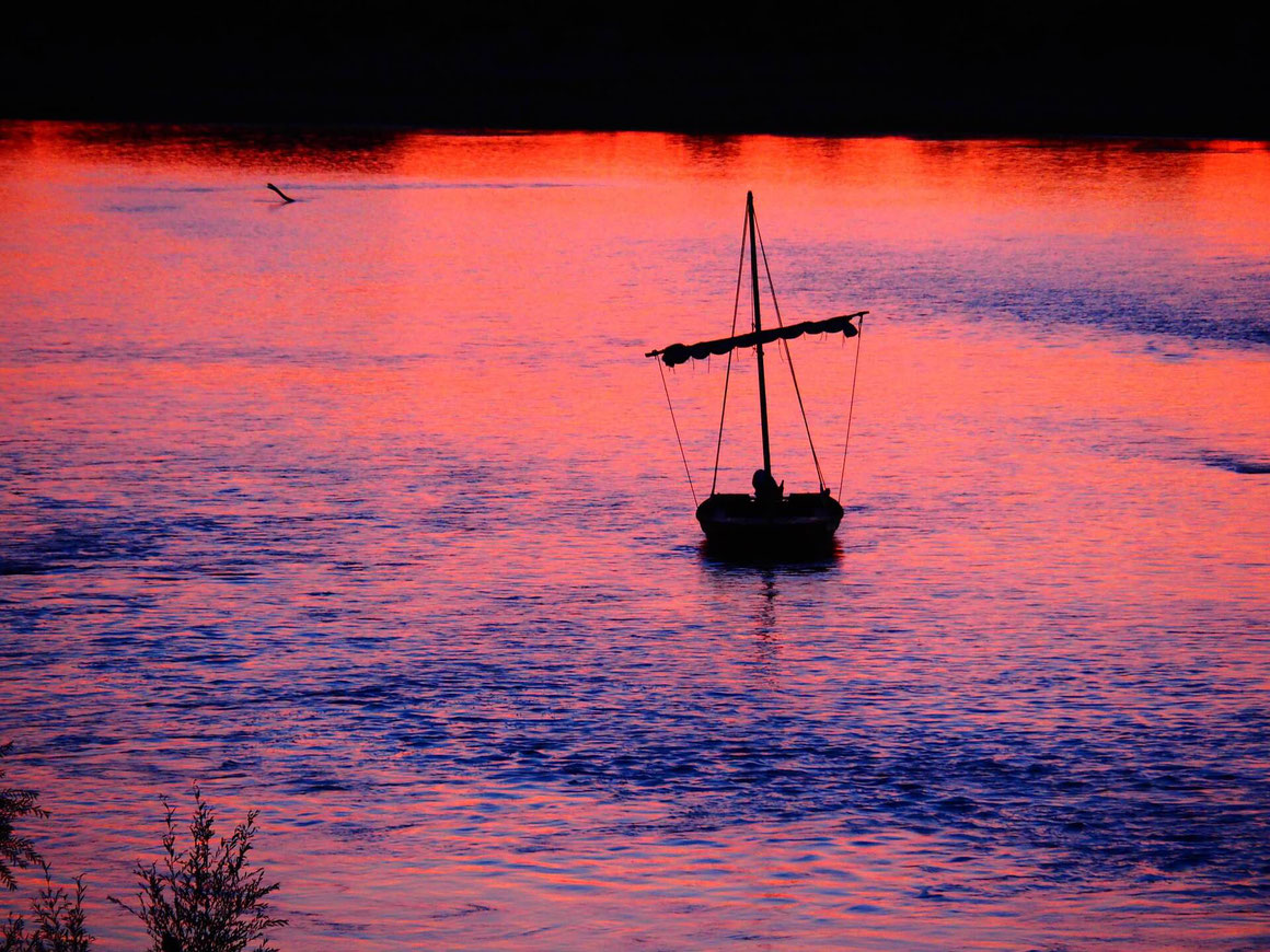 boat on the Loire