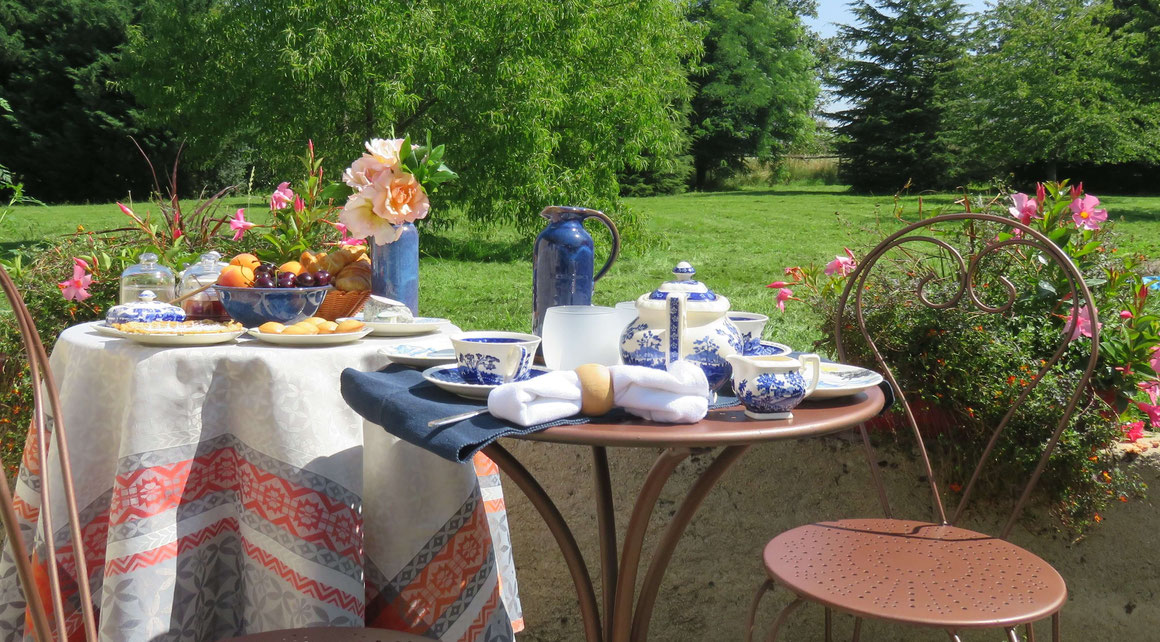 petit déjeuner à l'Echappée Belle