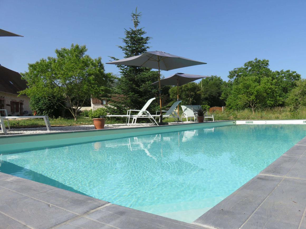 Piscine des chambres d'hôtes L'Echappée Belle