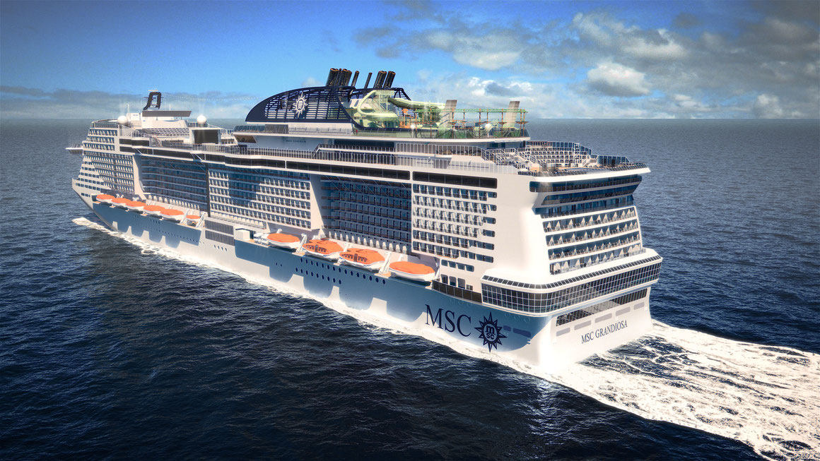 MSC Grandiosa Rendering