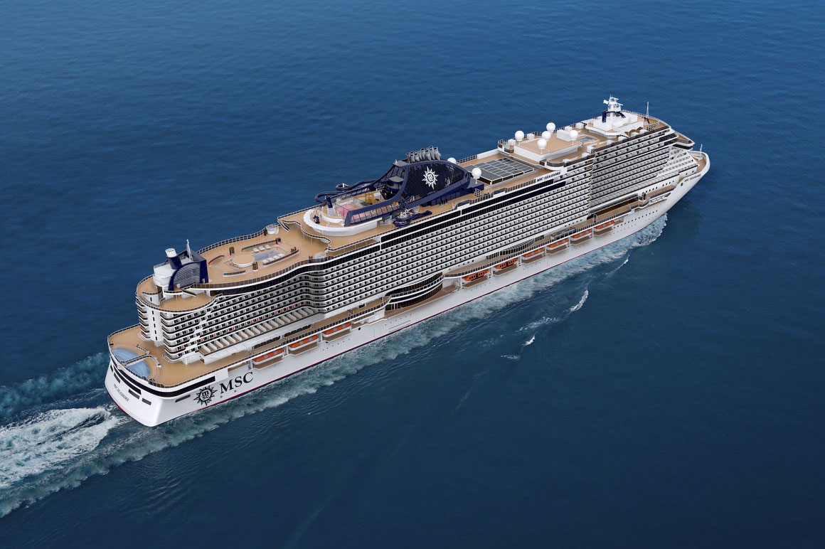 MSC Seashore Rendering