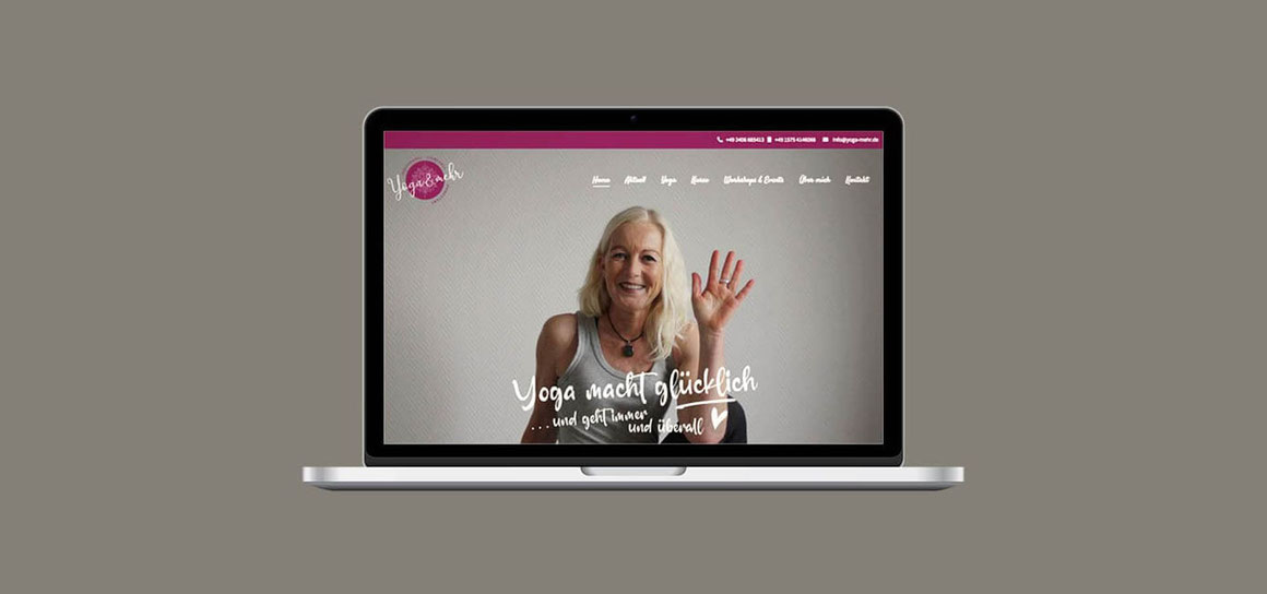 Website Yogastudio Regine Marburger Herzogenrath