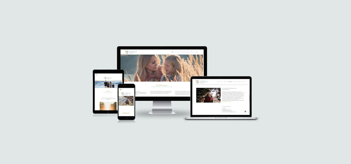 Responsive Webdesign für Ute Albert | Coaching für Kinder, Eltern und Erwachsene