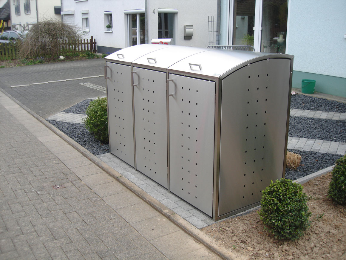 Mülltonnenboxen im Saarland