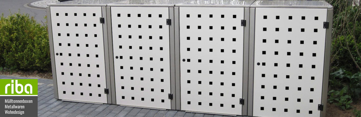 Mülltonnenboxen im Saarland