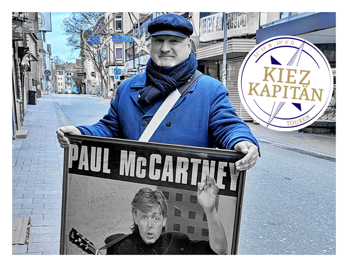 Die Kiez-Kapitän Hamburg Touren mit besten Bewertungen für die Reeperbahn und Beatles Kieztour und die Stadtführung Hamburg.