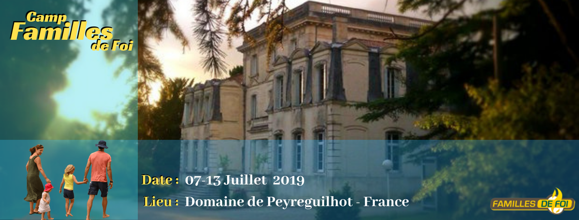 Camp Familles de Foi 2019