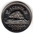 5 cents canadien