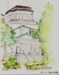 大倉山記念館（小池三恵子氏画）