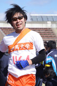 ゴール目前の五十嵐(良)