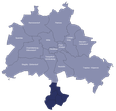 Karte Berlin und Blankenfelde - Mahlow