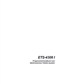 Titelbild Programmierhandbuch für ETS-4308 I