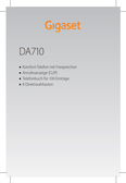 Titelbild Messekärtchen: Gigaset DA710