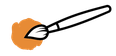 Icon eines Pinsel