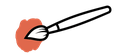 Icon eines Pinsel