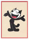"O gato Félix", personaxe de animación do cine mudo.