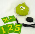 Frontansicht des ButtonPlayer-MP3-Players